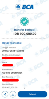 Bukti Transfer